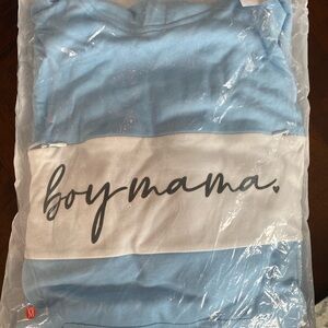Brand New “Boy Mama” Sweatshirt, Nursing Friendly